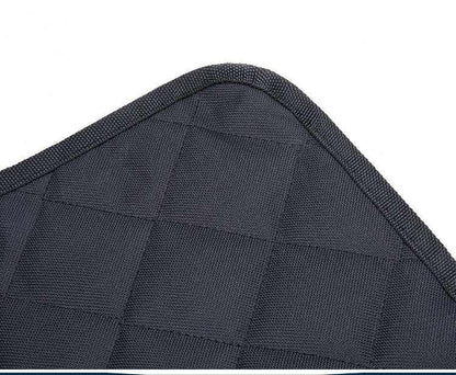 Back Seat Protector for Dogs – Waterproof Dog Car Seat Cover with Mesh View, Zippered Sides & Safety Hammock
