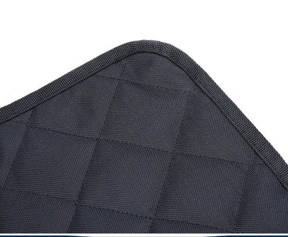 Back Seat Protector for Dogs – Waterproof Dog Car Seat Cover with Mesh View, Zippered Sides & Safety Hammock