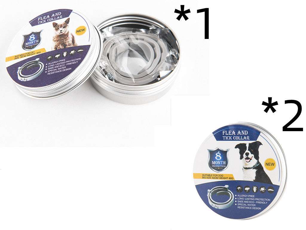 Dog & Cat Flea Collar – Mosquito Repellent, Adjustable & Safe Pet Protection