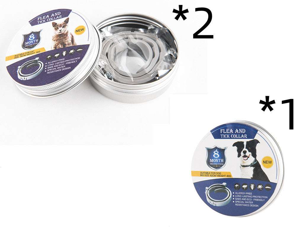 Dog & Cat Flea Collar – Mosquito Repellent, Adjustable & Safe Pet Protection