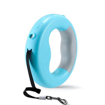 luxury retractable dog leash with LED light