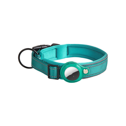 AirTag Pet Collar – Anti-Lost Nylon Dog & Cat Collar with AirTag Holder