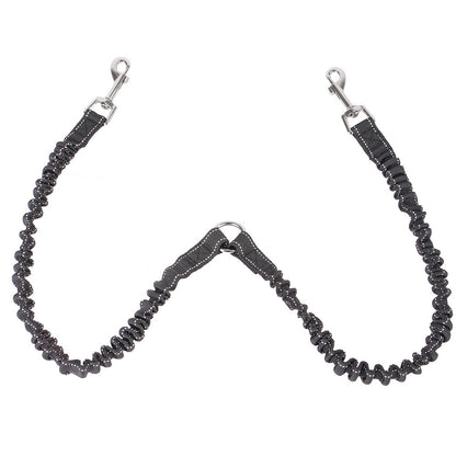 double handle dog leash for two dogs