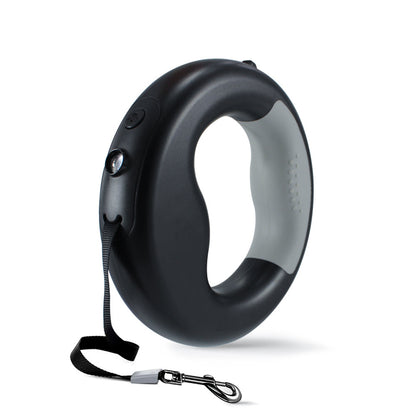 luxury retractable dog leash with LED light
